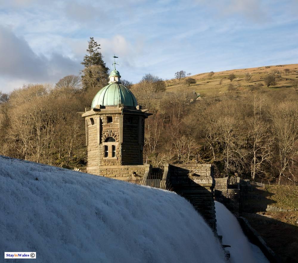 Penygarreg Dam in the Elan Valley