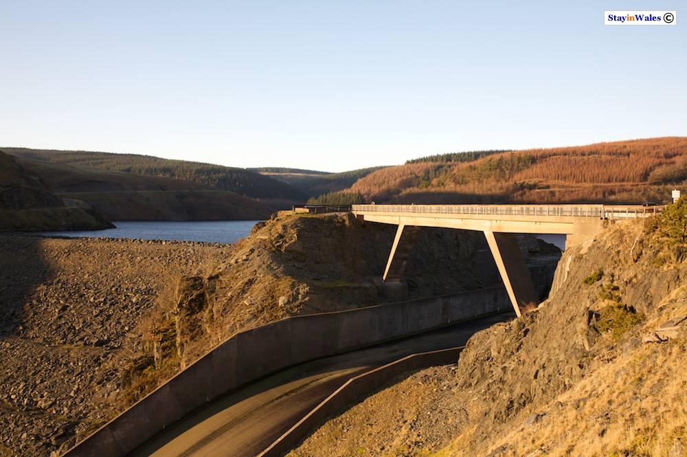 Spillway at Llyn Brianne