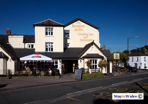 Beaufort Arms at Raglan in Monmouthshire