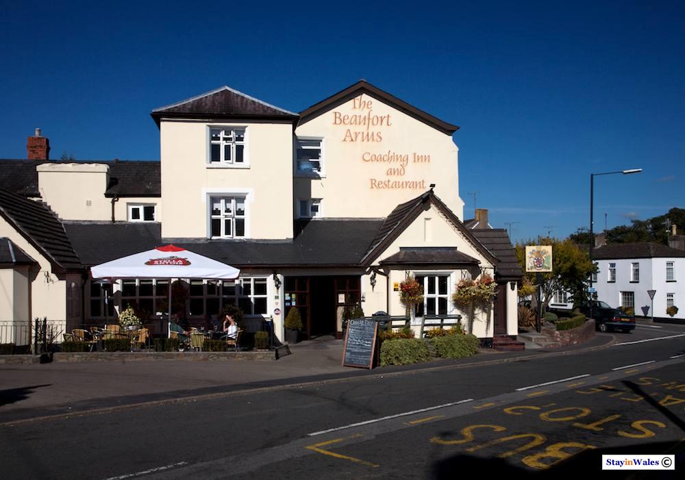Beaufort Arms at Raglan in Monmouthshire