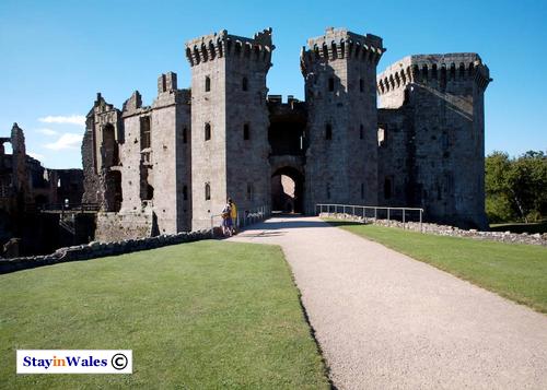 Great Gatehouse at Raglan Castle