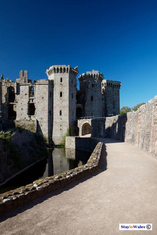 The Moat Walk at Raglan Castle