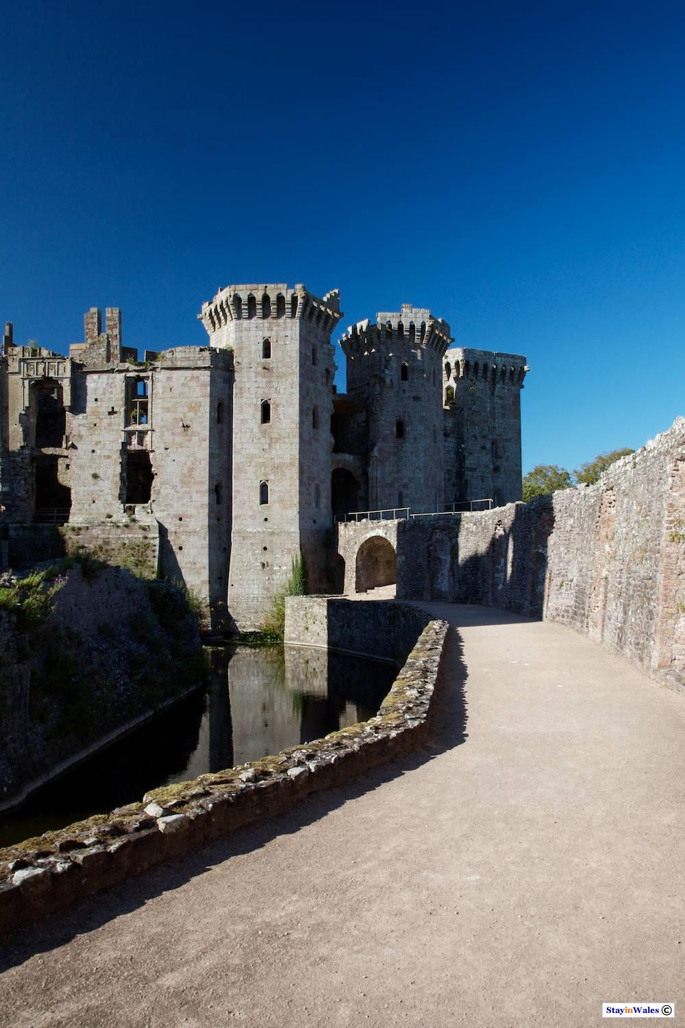 The Moat Walk at Raglan Castle