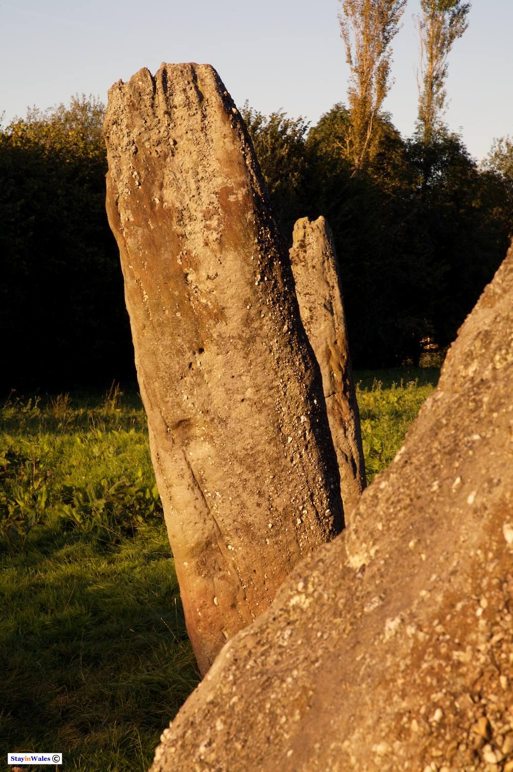 Harold's Stones at Trellech, Monmouthshire