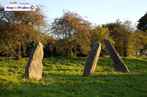 Harold's Stones at Trellech in Monmouthshire