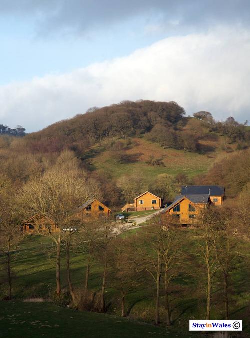 Black Hall lodges, South Shropshire