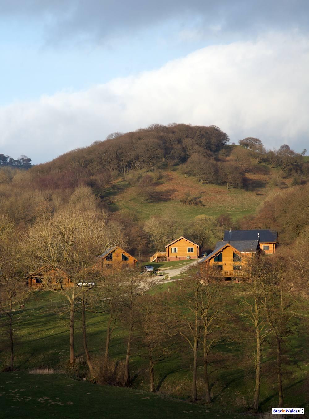 Black Hall lodges, South Shropshire