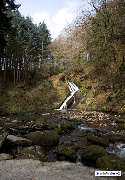 Pieran Falls, Hafod Estate