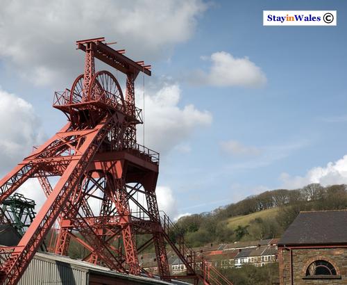 Winding tower, Rhondda Heritage Park