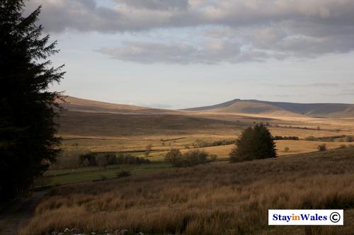 Brecon Beacons view from Penderyn