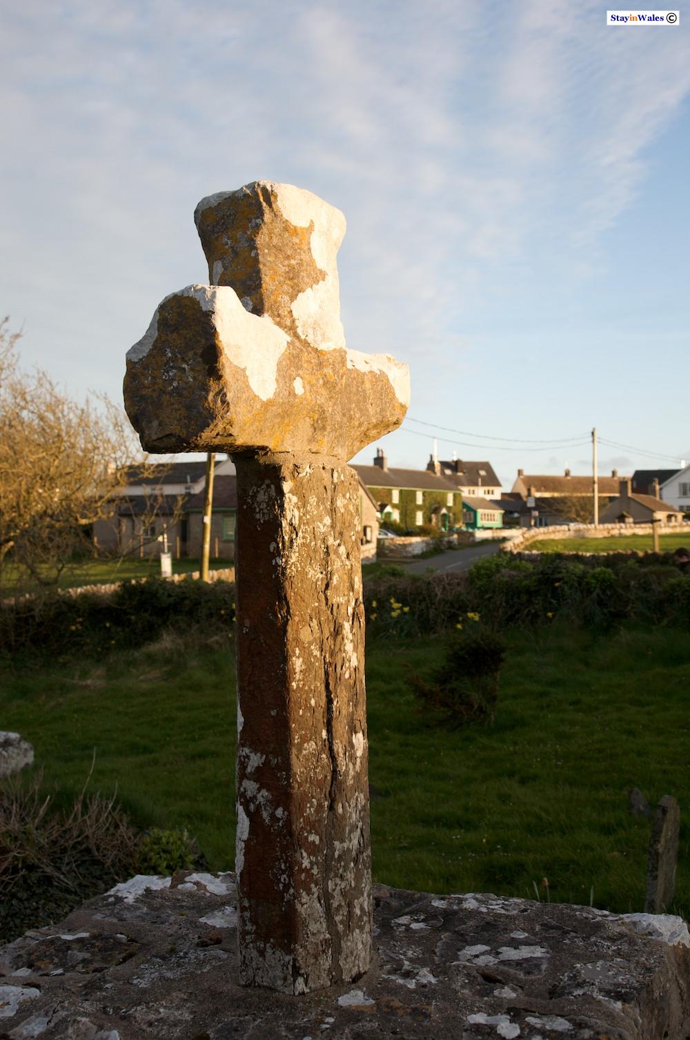 Bosherston preaching cross