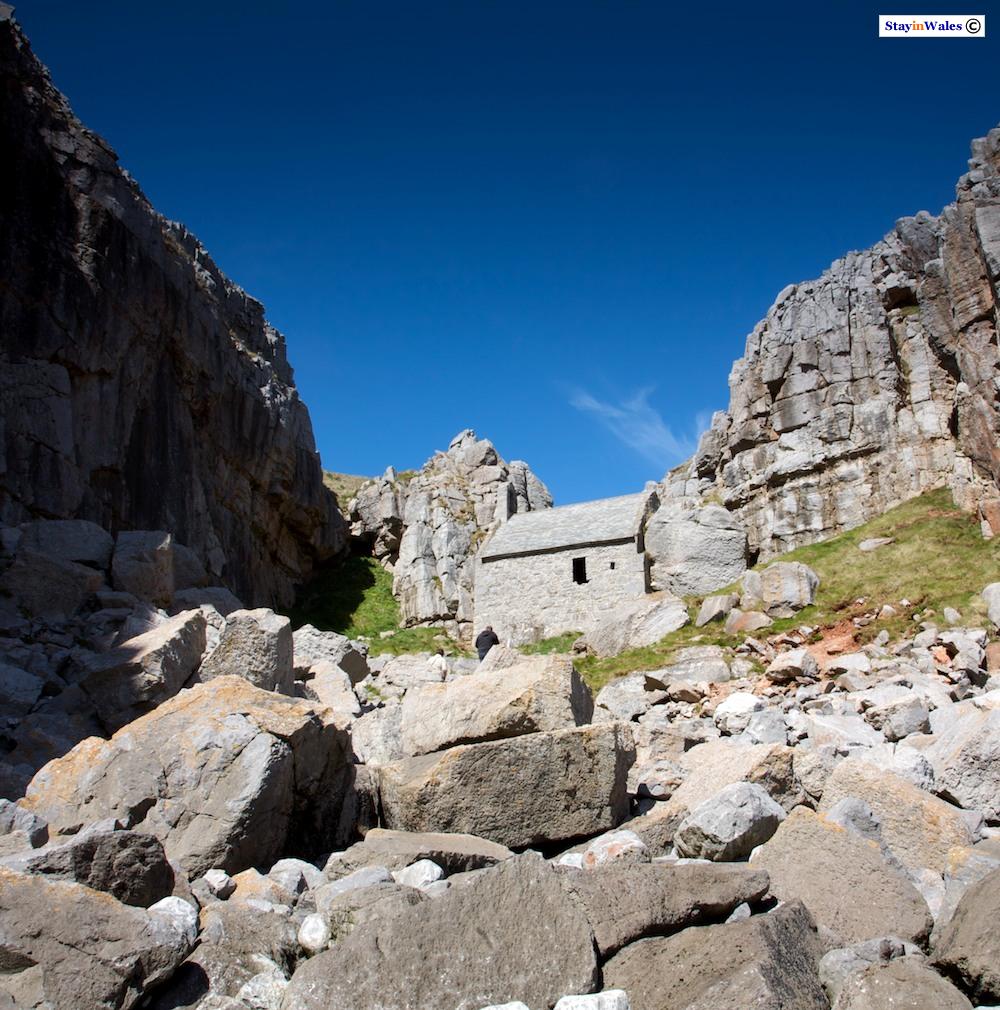 St Govan's Chapel, south Pembrokeshire