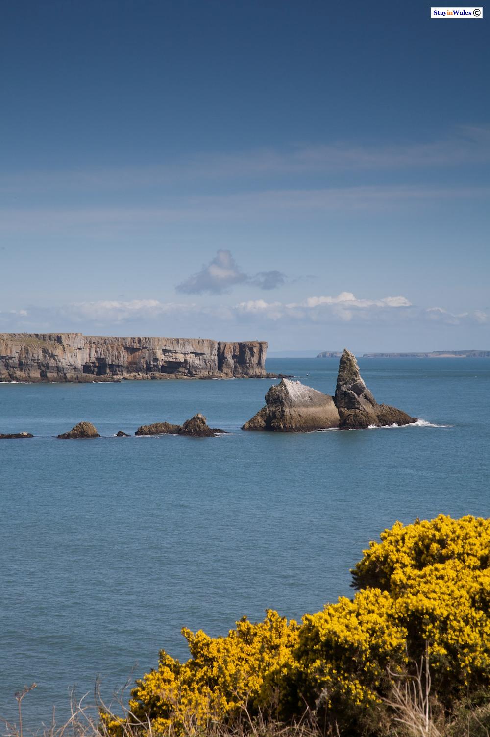 Church Rock, Stackpole Head and Caldey