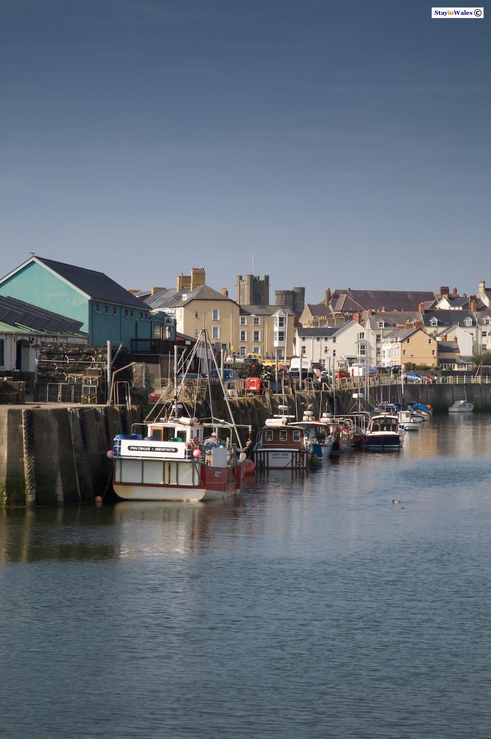 Fishing boats, Aberystwyth harbour