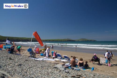 Sunny day at Whitesands