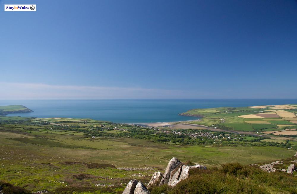 Panoramic view from Mynydd Carningli