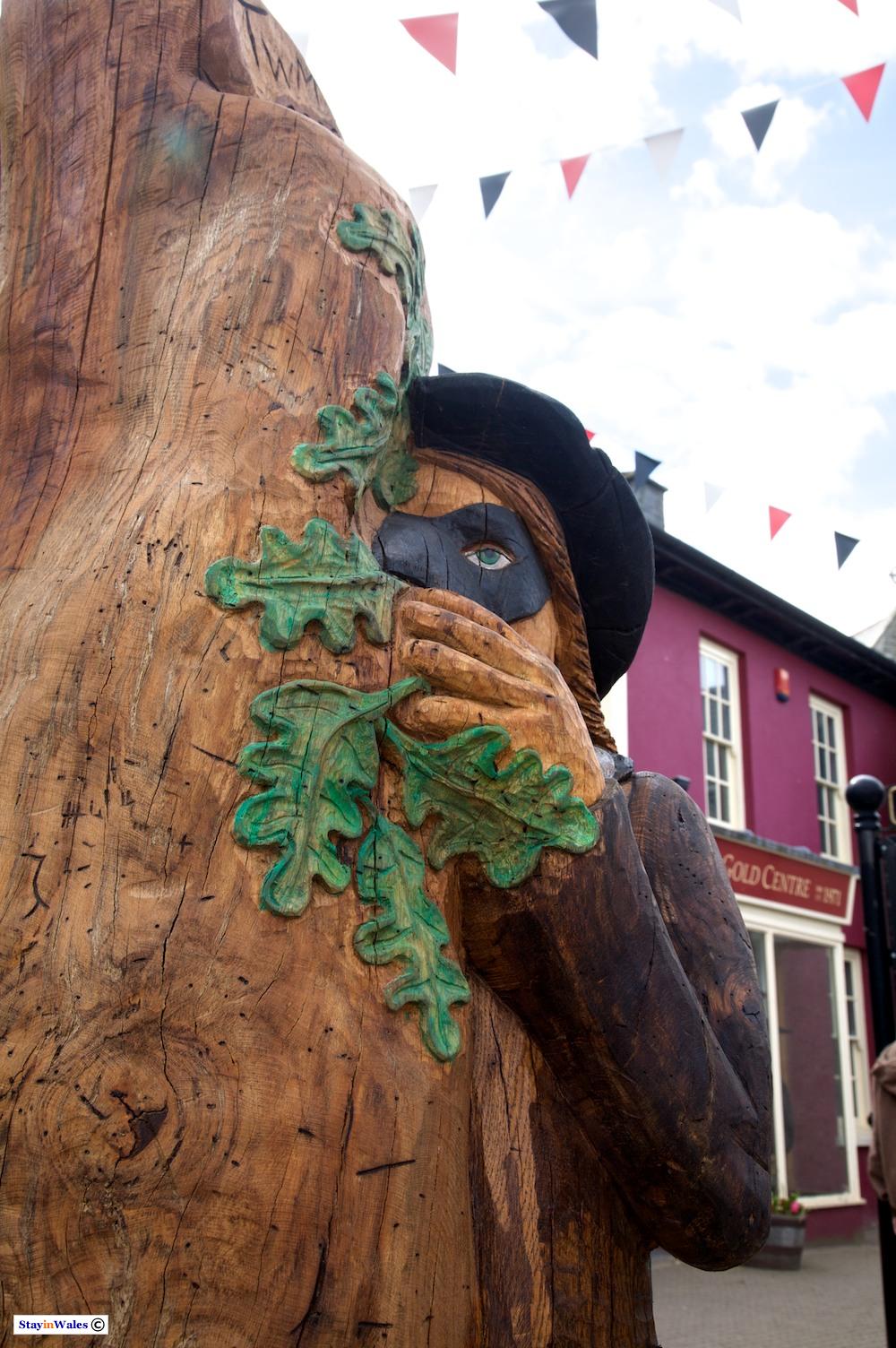 Twm Sion Cati statue, Tregaron
