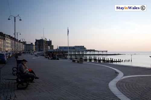 Aberystwyth seafront at Dusk