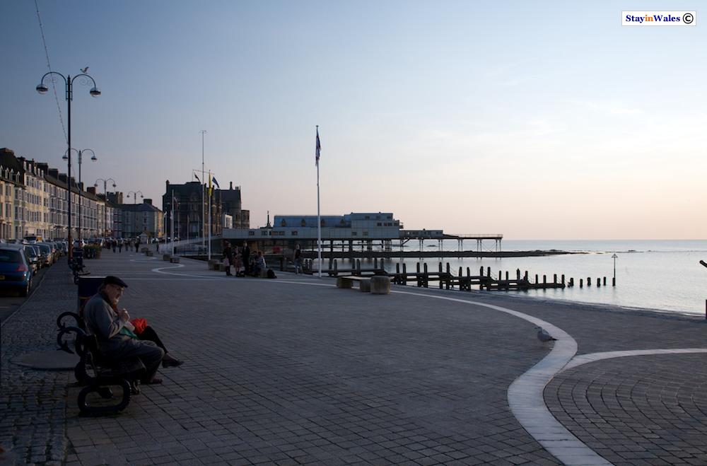 Aberystwyth seafront at Dusk