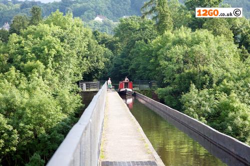Boat on the Pontcysyllte Aqueduct