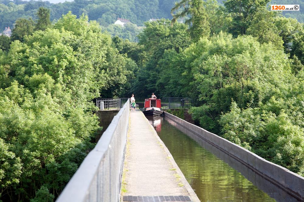 Boat on the Pontcysyllte Aqueduct