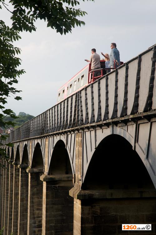 Crossing Pontcysyllte Aqueduct