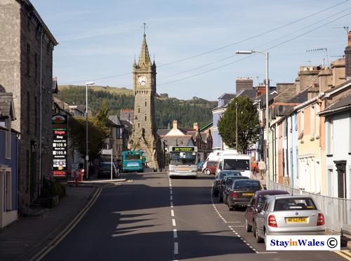 Pentrehedyn, Machynlleth clock tower