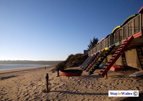 Beach huts at Morfa Gors, Abersoch