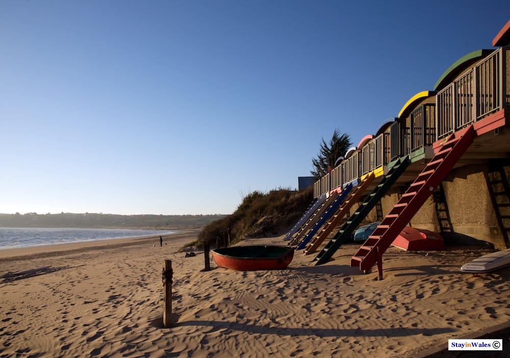 Beach huts at Morfa Gors, Abersoch