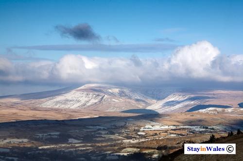 Brecon Beacons from Hirwaun Common