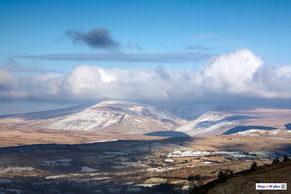 Brecon Beacons from Hirwaun Common
