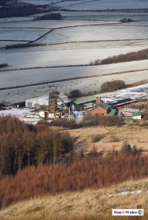 Tower Colliery seen from above