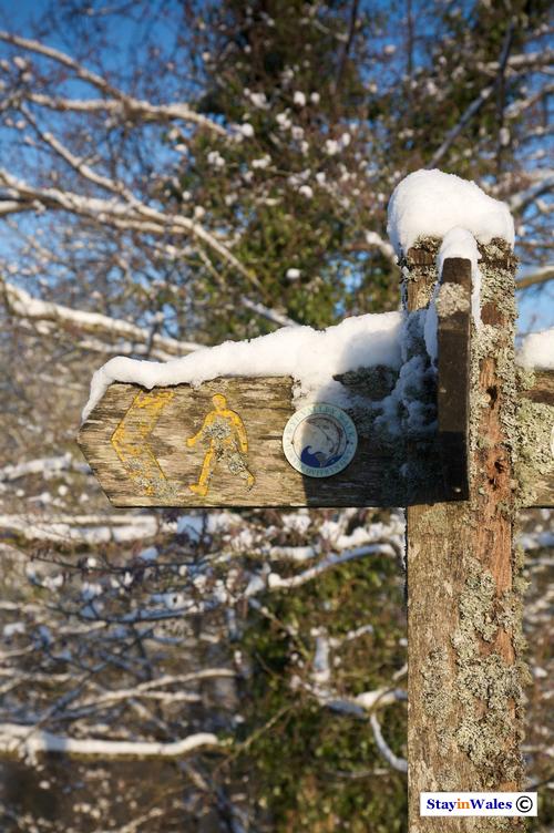 Wye Valley Way marker