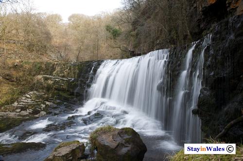 Sgwd Isaf Clun-gwyn waterfall