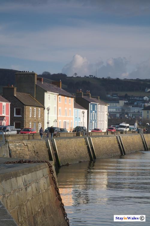 Quayside at Aberaeron, Ceredigion