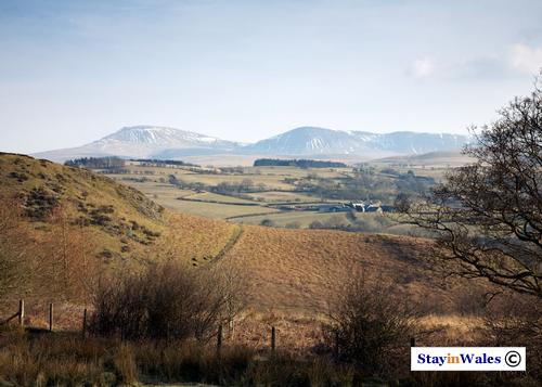 Carmarthen Fans seen from Mynydd Myddfai