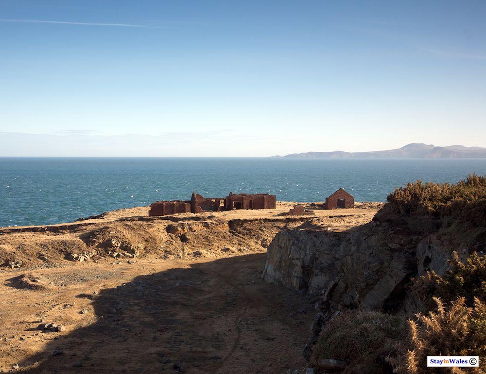 Coastal quarry at Porthgain