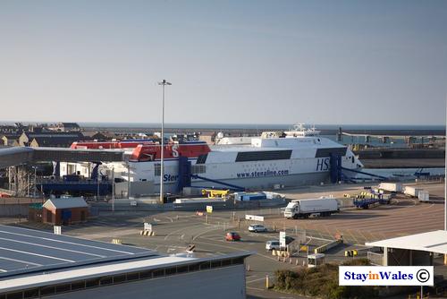 Stena Explorer ferry at Holyhead