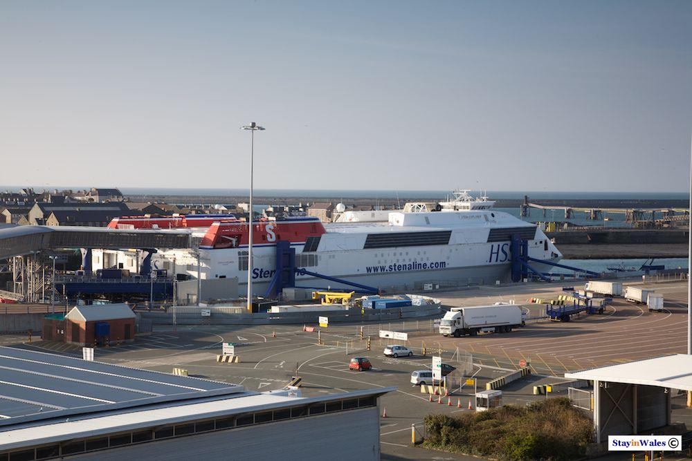 Stena Explorer ferry at Holyhead
