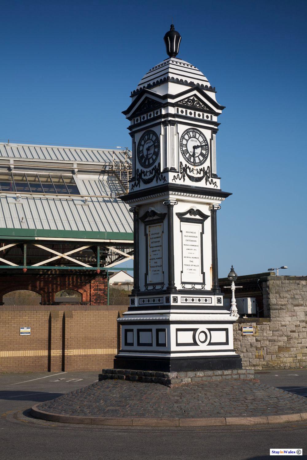 Railway station clock tower, Holyhead