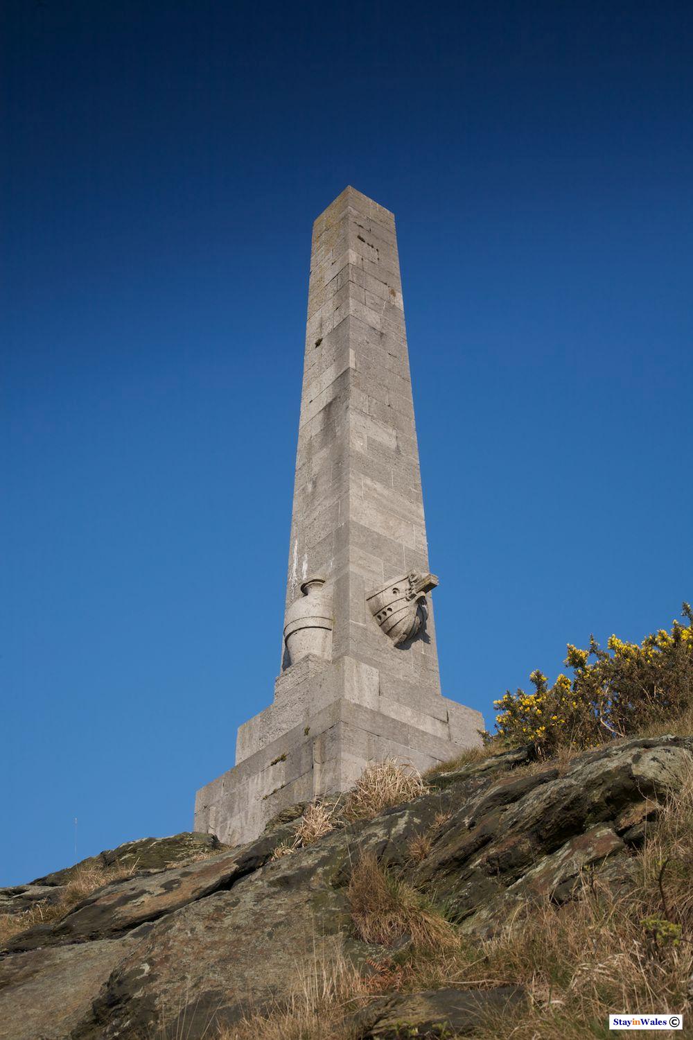 Skinner's Monument at Holyhead port