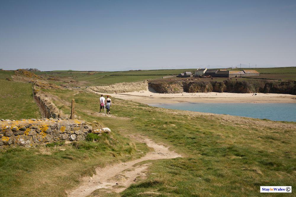 Porth Trecastell beach, Anglesey