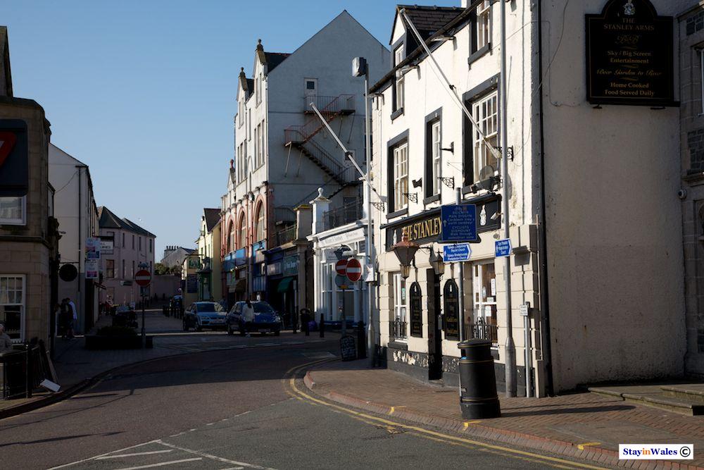 Stanley Street, Holyhead town centre