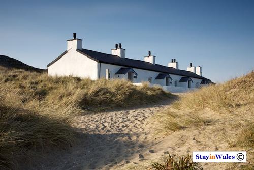 Pilot Cottages on Llanddwyn Island