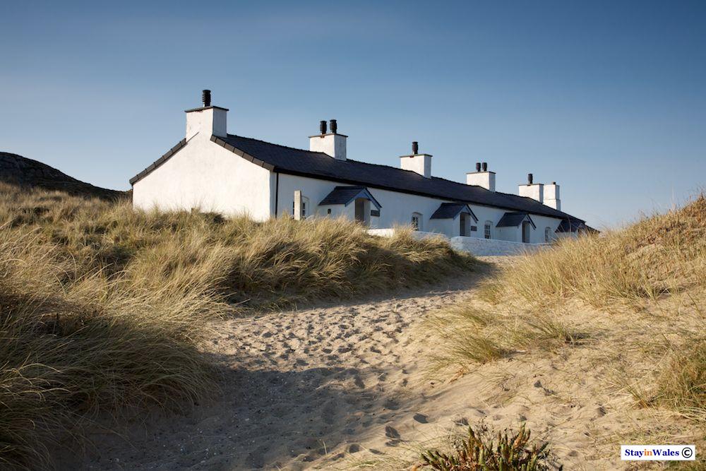 Pilot Cottages on Llanddwyn Island