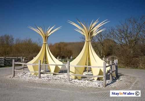 Marram Sculpture, Newborough, Anglesey