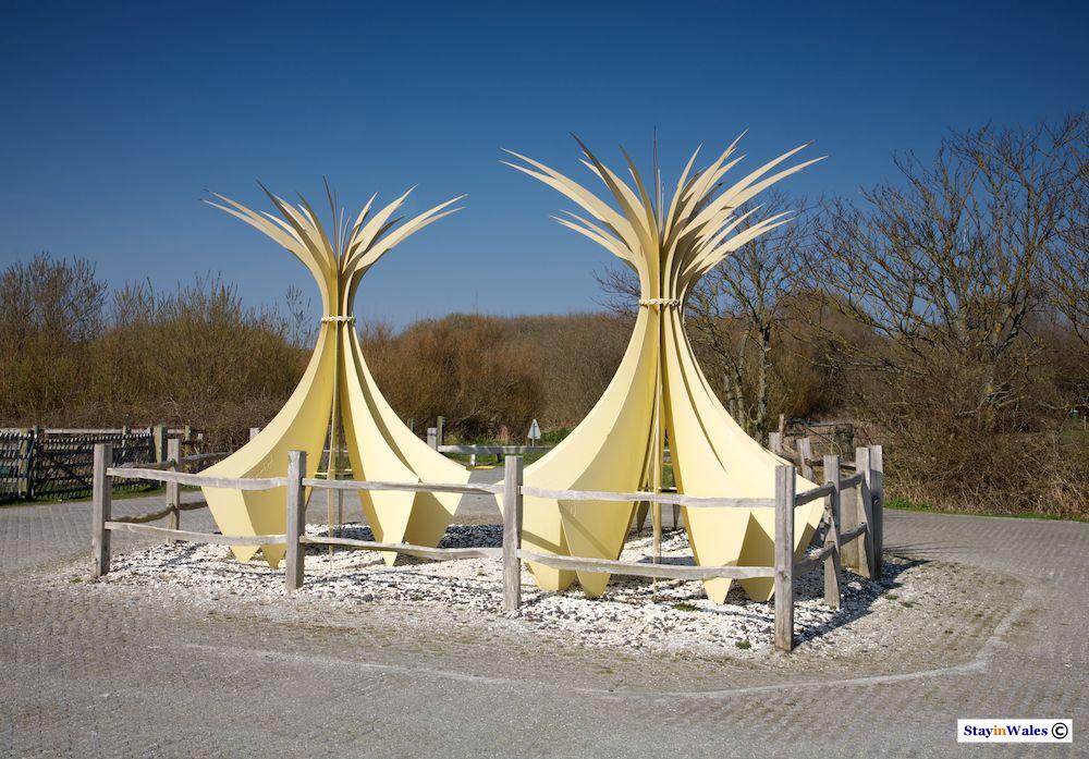 Marram Sculpture, Newborough, Anglesey