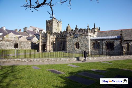 St Cybi's Church in Holyhead, Anglesey