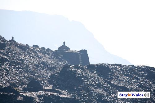 Old slate quarry relics at Dinorwic