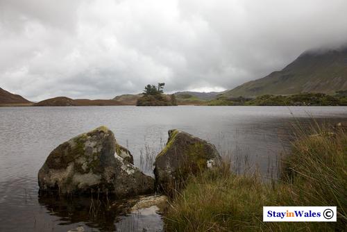 Cregennan Lake in autumn